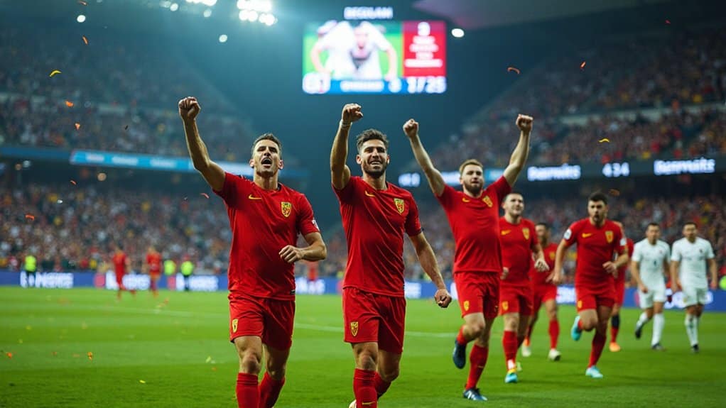 Belgien dominiert Neuseeland
