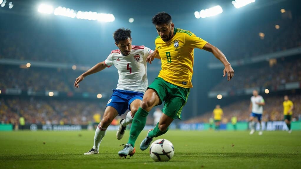 Brasilien Japan taktischer Kampf