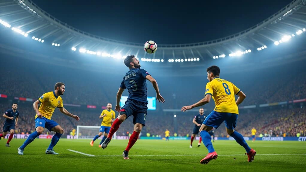 Frankreich gegen Schweden Anstoß