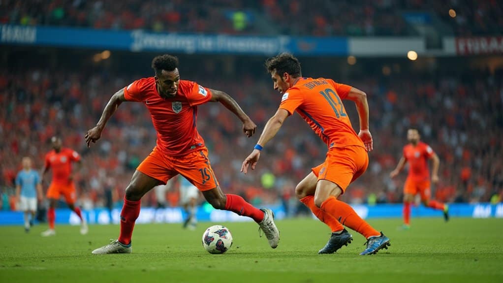 Niederlande gegen Marokko Spiel