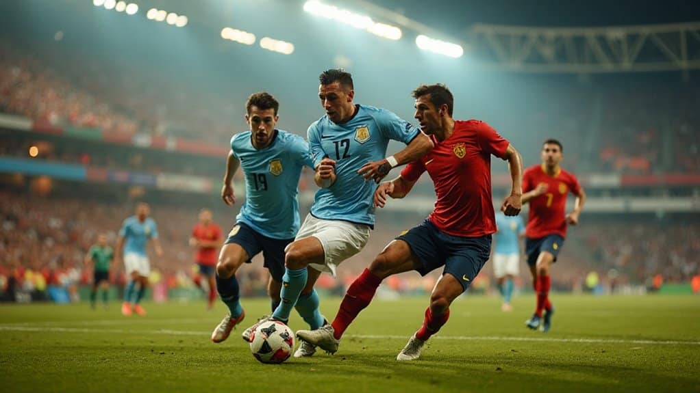 Spanien dominiert Gruppe Uruguay