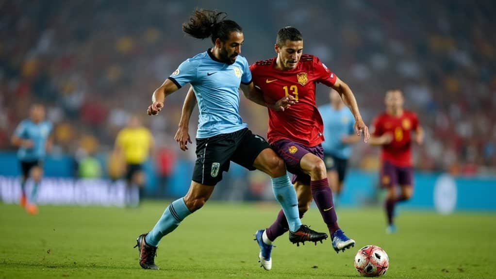 Uruguay Spanien Weltmeisterschaft