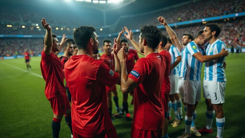 Verspielte Führung Messi Comeback