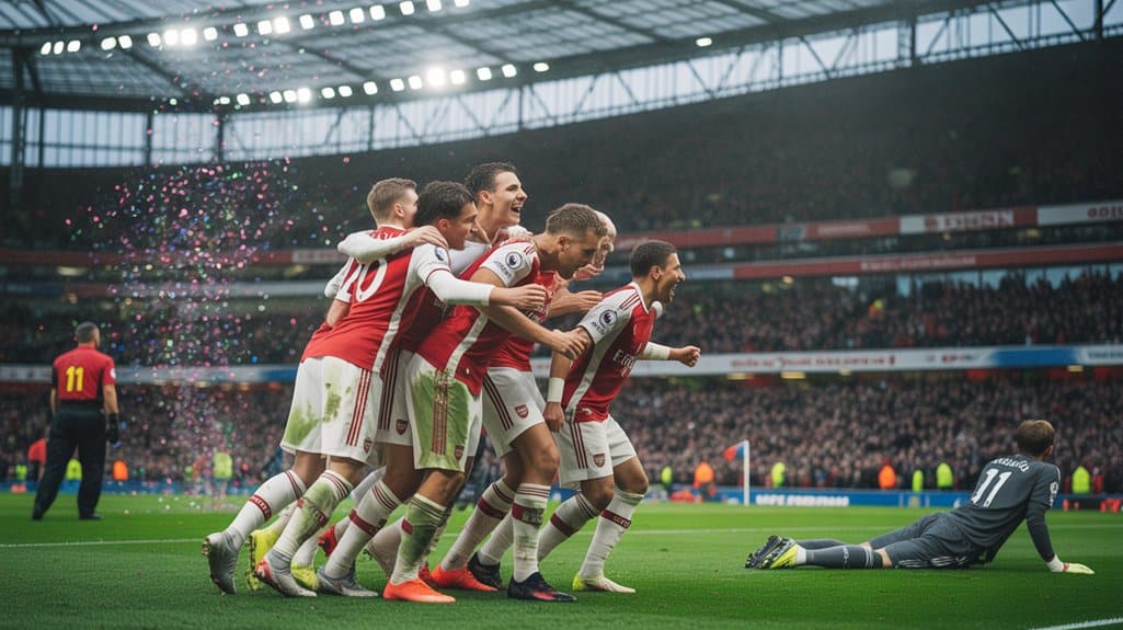 Arsenal sichert sich in letzter Minute den Derby-Sieg
