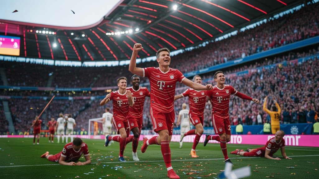 Bayern München schießt sieben Tore